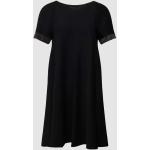 Zwarte Polyester Emporio Armani Mini jurken V-hals Mini voor Dames 