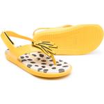 Citroengele Platte sandalen  in maat 21 met Klittenbandsluitingen in de Sale voor Kinderen 