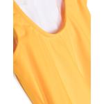 Gele Polyamide Mini Rodini UV-werend kinder badpakken  in maat 110 met motief van Ruimte in de Sale voor Meisjes 