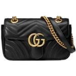 Zwarte Gucci Marmont Handtassen voor Dames 