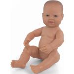 Witte Kunststof Miniland 40 cm Babypoppen 6 - 12 maanden voor Babies 