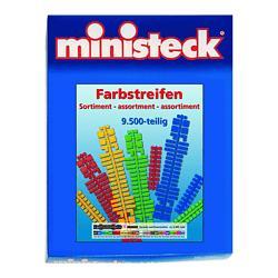 Ministeck - Kleurstrips Assortiment (9500 Stukjes)