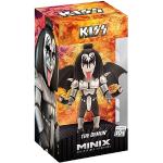 Minix Collectible Figurines MN11766 Model, Demon, Bandai Minix Merchandise Range, Collectible Glam Metalen Figuren Maken Kiss Gifts voor Jongens en Meisjes