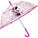 Roze Polyester Duckstad Minnie Mouse Kinderparaplu's met motief van Muis voor Meisjes 