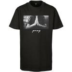 Mister Tee Jongens Kids Pray Tee T-shirt, zwart, 140 cm