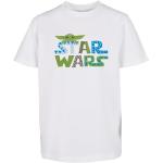 Mister Tee Unisex Kids Star Wars Colorful Logo Tee T-shirt voor kinderen, wit, 158/164 cm