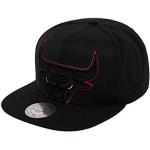 Zwarte Mitchell & Ness Chicago Bulls Snapback cap  in Onesize voor Heren 