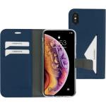 Blauwe Mobiparts iPhone X hoesjes type: Wallet Case 
