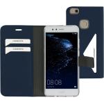 Blauwe Mobiparts Huawei P10 Lite hoesjes type: Wallet Case 