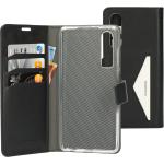 Zwarte Mobiparts Huawei P30 hoesjes type: Wallet Case 
