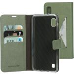 Groene Mobiparts Samsung Galaxy A10 Hoesjes type: Wallet Case 