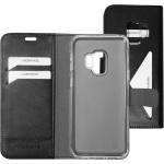 Zwarte Mobiparts Samsung Galaxy S9 Hoesjes type: Wallet Case 