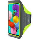 Neongroene Mobiparts Samsung Galaxy A51 Hoesjes type: Sportarmband 