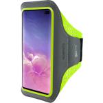 Neongroene Mobiparts Samsung Galaxy S10 Hoesjes type: Sportarmband 