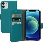 Turquoise Mobiparts iPhone 12 hoesjes type: Wallet Case 