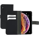 Zwarte Mobiparts iPhone X hoesjes type: Wallet Case 