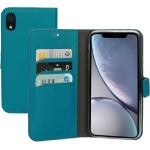 Mobiparts Mobiparts Saffiano Wallet Case Apple iPhone XR Turquoise
