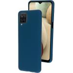 Blauwe Siliconen Mobiparts Samsung Galaxy A12 Hoesjes 