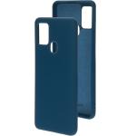 Blauwe Siliconen Mobiparts Samsung Galaxy A21 S Hoesjes 