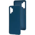 Blauwe Siliconen Mobiparts Samsung Galaxy A32 Hoesjes 