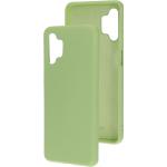 Groene Siliconen Mobiparts Samsung Galaxy A32 Hoesjes 