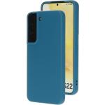 Blauwe Siliconen Mobiparts Samsung Galaxy S22 Hoesjes 