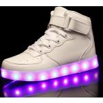 Multicolored Microfiber LED / Oplichtend / Gloeiend LED sneakers & Lichtgevende Sneakers  voor de Zomer voor Babies 