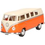 Oranje Metalen Goki Volkswagen Bulli / T1 Speelgoedauto's 