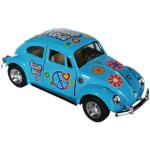 Blauwe Metalen Volkswagen Volkswagen Beetle Speelgoedauto's voor Kinderen 