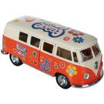Oranje Volkswagen Volkswagen Bulli / T1 Speelgoedauto's voor Kinderen 