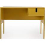 Modern bureau geel 105x50cm Tenzo Uno