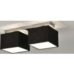 Moderne Zwarte Aluminium Vierkante Plafondlampen Rechthoek 