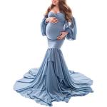 Chiffon Zwangerschapsjurken  voor een Bruid Cold Shoulder  in maat XL voor Dames 