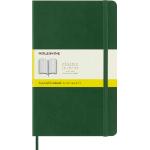 Moleskine Classic Squared Paper Notebook - Soft Cover and Elastic Closure Journal - Color Myrtle Green - Large 13 x 21 A5 - 192 Pages