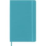 Moleskine Notitieboek groot, A5, blanco, harde kaft, riff blauw