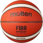 Oranje Molten Basketballen met motief van Basketbal voor Dames 