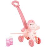 Roze Loopwagens & Duwkarren met motief van Paarden voor Babies 