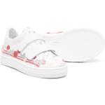 Witte Rubberen MONNALISA Klittenband sneakers  in maat 21 met Klittenbandsluitingen in de Sale voor Kinderen 