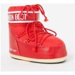 Rode Waterafstotend Moon Boot Icon Snowboots voor Dames 