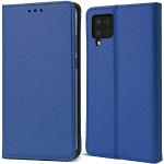 Klassieke Donkerblauwe Siliconen Samsung Galaxy A42 5G Hoesjes type: Flip Case 