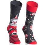 More Kleurrijke grappige sokken met motief voor heren en dames - grappig, meerkleurig, gekke uniseks sokken - Crazy Pattern sokken - 1 paar, grijs/circus, 43-46 EU