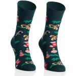 More Kleurrijke grappige sokken met motief voor heren en dames - grappige, veelkleurige, gekke uniseks sokken - Crazy Pattern sokken - 1 paar, Groen/Kerstboom, 40/42 EU