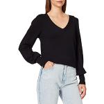 Zwarte Polyester MORGAN Pullovers  in maat XS voor Dames 