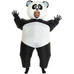 Zwarte Morphsuits  voor een Stappen / uitgaan / feest  in Onesize met motief van Panda Sustainable voor Heren 