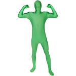 Groene Stretch Morphsuits  in maat XL voor Heren 