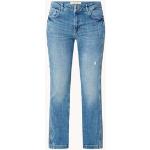 Donkerblauwe High waist Mos Mosh Hoge taille jeans 