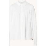 Moscow Ingibor blouse met borduring - Gebroken wit