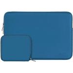 Blauwe Neopreen 14 inch Macbook laptophoezen 