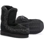 Zwarte Rubberen Mou Platte laarzen  in 24 met Ronde neuzen in de Sale voor Kinderen 