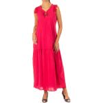 Casual Roze Kanten La Martina Mouwloze jurken  in maat L Maxi in de Sale voor Dames 